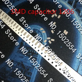50 шт./ЛОТ SMD керамический конденсатор 1206 223K 22NF 250V X7R 10% высоковольтный конденсатор MLCC