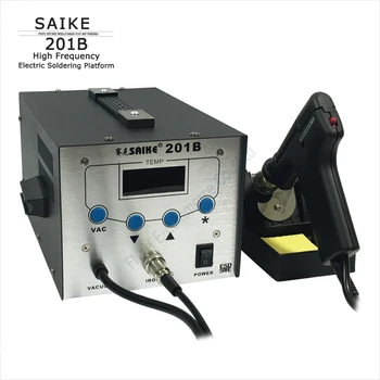 SAIKE 201B Высокочастотная Электрическая Sn Поглощающая Сварочная платформа Автоматический Sn Поглощающий Пистолет Sn Инструмент для удаления олова