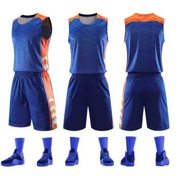 Детские мужские комплекты баскетбольной майки с карманами, одежда для баскетбола в колледже, тренировочный костюм для баскетбола с принтом для мальчиков, Униформа с принтом