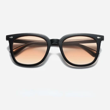 Классические солнцезащитные очки коричневого цвета для женщин с защитой от ультрафиолета на открытом воздухе Личностный тренд Мода Солнцезащитные очки Senior Sense Street Shot для мужчин Tide