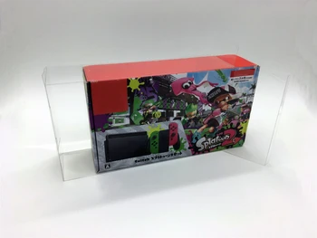 1 Защитная пленка для коробки для Nintendo SWITCH Splatoon 2 System Clear DispClear Display Case Collect Box