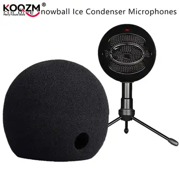 1 шт. поролоновый ветрозащитный чехол для микрофона, Губчатый фильтр, Муфта из искусственного меха, Ветрозащитный экран для конденсаторного микрофона Blue Snowball