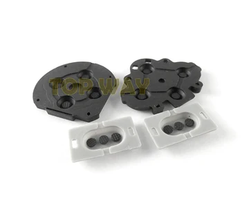 100 комплектов силиконовых резиновых токопроводящих контактных кнопок D-Pad для ремонта прокладок для контроллера PSP1000 PSP 1000