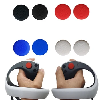 16шт Колпачки для большого пальца, силиконовая кожа, Противоскользящие коромысла для PS VR2, рукава для контроллера, крышка для коромысла для большого пальца