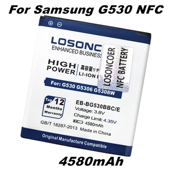 4580 мАч NFC EB-BG530CBE EB-BG531BBE для Samsung Galaxy Grand Prime J3 2016 J320F J320FN G5308W G530 G530H G531 J5 2015 аккумулятор