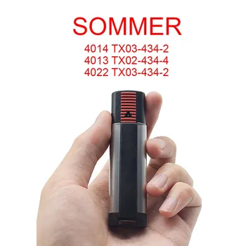 SOMMER 434 МГц Гаражный Пульт Дистанционного Управления Для 4014 TX03-434-2, 4022 TX03-434-2, 4013 TX02-434-4 Командного Открывания дверей SOMMER 434,42 МГц