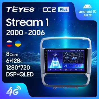 TEYES CC2L CC2 Plus Для Honda Stream 1 2000-2006 Автомобильный Радио Мультимедийный Видеоплеер Навигация GPS Android Без 2din 2 din dvd