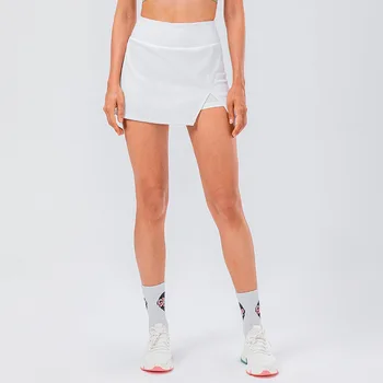 XS-XXL Женские теннисные юбки для бадминтона, гольфа, обтягивающая юбка, шорты для спортзала с высокой талией, женские спортивные шорты для тренировок, бега 12429