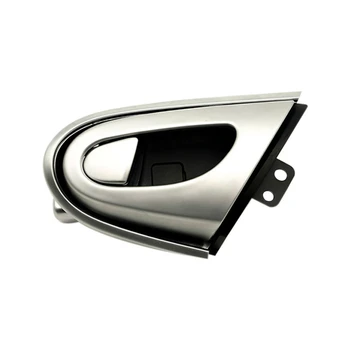 Автомобильная левая Внутренняя дверная ручка для внедорожника Luxgen 7 U7 2011-2017 Дверная ручка Хромированная Внутренняя дверная застежка