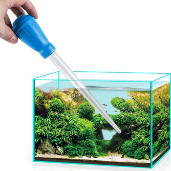 Аквариумный Сифон Пылесос для аквариума со съемной конструкцией Ручной Мини-сменщик воды Aquarium Marine