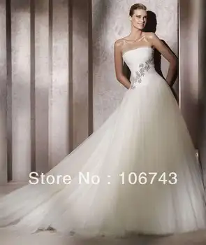 бесплатная доставка 2018 новый стиль романтическое vestido de noiva модное свадебное сексуальное платье невесты на заказ свадебное бальное платье подружки невесты