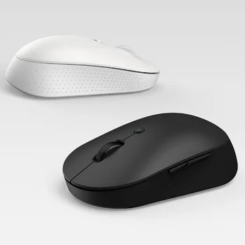 Беспроводная мышь Xiaomi, Двухрежимная бесшумная мышь Mi, Bluetooth, USB-соединение, Оптический беззвучный ноутбук, Офисная игровая мышь
