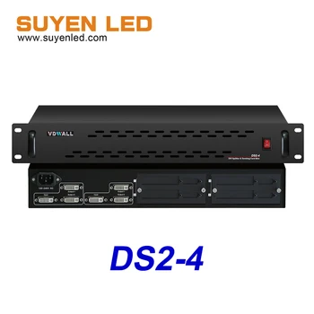 Видеопроцессор VDWALL DS2-4 для сценических мероприятий со светодиодной подсветкой по лучшей цене