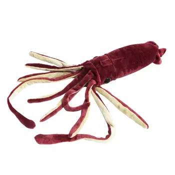 Гигантский плюшевый кальмар, имитирующий игрушку-осьминога, большое мягкое животное, подарок для кукольных детей