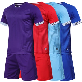 Детские футбольные майки, комплекты для мужчин и мальчиков, футбольный комплект, спортивная одежда, футбольная форма для выживания, молодежный тренировочный спортивный костюм для футбола