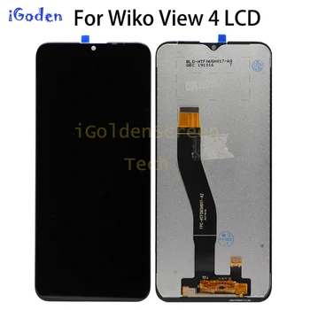 ЖК-дисплей для Wiko View 4 ЖК-дисплей + сенсорный экран дигитайзер в сборе для Wiko View4 Запчасти для ремонта телефона + Инструменты