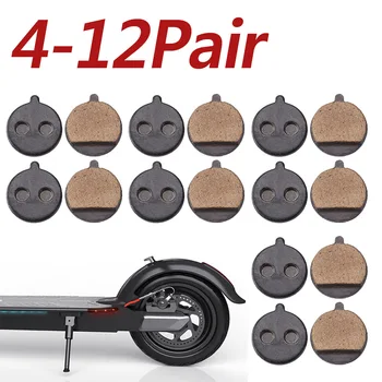 Запасные части для тормозных колодок 4-12 пар для электрического скутера KUGOO M4 PRO, складной самокат, Суппорт, Тормозной диск, Тормозные детали
