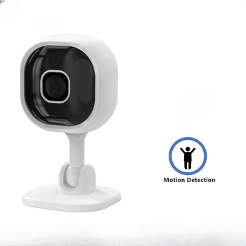 Камера Wi-Fi Mini 1080P для обеспечения безопасности в помещении, IP-инфракрасное ночное видение, Интеллектуальная звуковая сигнализация, обнаружение движения