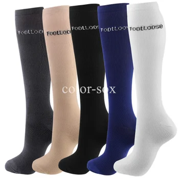 Качественные компрессионные чулки Летние Носки-трубки Дышащие Спортивные носки Компрессионные носки для марафона Размер L /XL