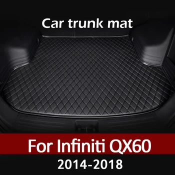 Коврик в багажник автомобиля для Infiniti QX60 2014 2015 2016 2017 2018 ковер для грузового лайнера, аксессуары для интерьера, чехол