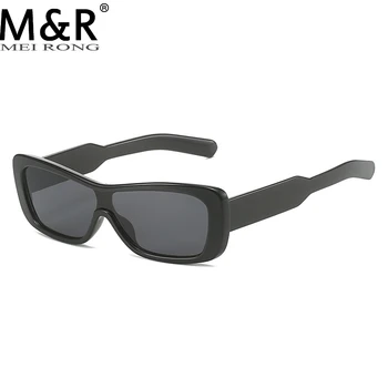 Новые женские солнцезащитные очки с узкими краями, Ретро Квадратные, цельные, красочные мужские очки для путешествий на открытом воздухе, солнцезащитные очки с леопардовым принтом UV400