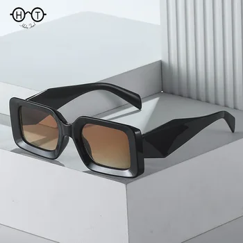 Новые модные женские квадратные солнцезащитные очки негабаритного дизайна бренда Y2K Солнцезащитные очки Женские Мужские Модные велосипедные очки на открытом воздухе UV400