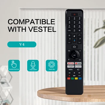 Пульт дистанционного управления телевизором для Vestel Smart TV Remoto с функцией голосового управления