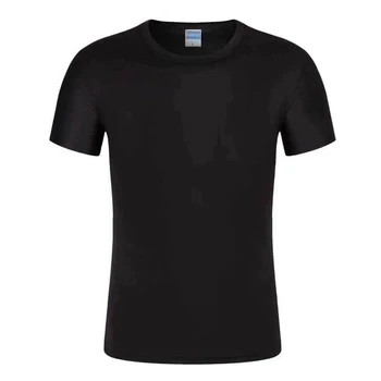 Специальное предложение, хлопковая футболка унисекс, однотонная, черно-белая, летний топ с короткими рукавами, повседневная футболка