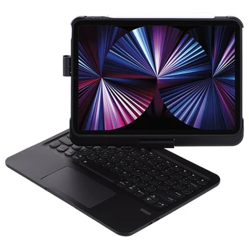 Съемный чехол для клавиатуры планшета с подсветкой, совместимый с iPad Pro 11 (2018/2020/2021)/ipad Air4 10.9 (2020) /iPad Air5 (2022)
