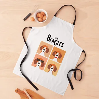 Фартук для кухни beagles, предметы домашнего обихода, забавный фартук