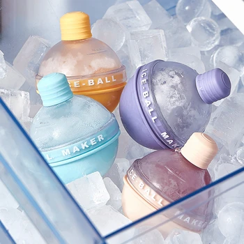 Формы для шариков льда из пищевого силикона Формы для кубиков льда Ледяных шаров карамельного цвета Форма для шариков льда для виски и коктейлей Форма для кубиков льда 2023