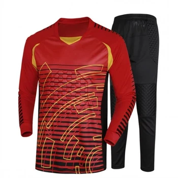 Футбол для бега трусцой 2020, Мужская футболка для футбольных привратников и вратаря, Пустая форма для тренировок футбольного вратаря, спортивный костюм с принтом