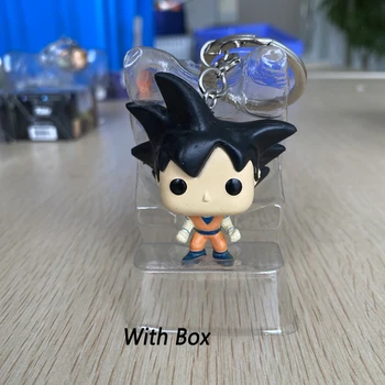 Японское Аниме Dragon Ball Брелок Для Ключей Сон Гоку Фигурка Коллекция Игрушек